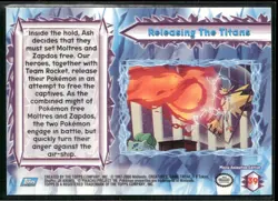 Release The Titans #39 Silver Foil - Topps Pokemon 2000 Movie Blue Logo NM - Image 2