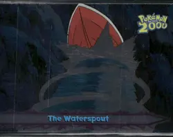 The Waterspout #42 Silver Foil - Topps Pokemon 2000 Movie Blue Logo NM - Image 1