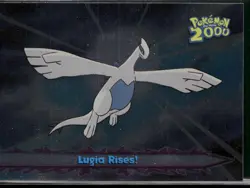 Lugia Rises! #64 Silver Foil - Topps Pokemon 2000 Movie Blue Logo NM - Image 1
