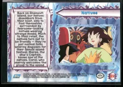 Natives #22 Silver Foil - Topps Pokemon 2000 Movie Blue Logo NM - Image 2