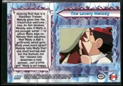 The Lovely Melody #24 Silver Foil - Topps Pokemon 2000 Movie Blue Logo NM - Image 2