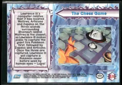 The Chess Game #15 Silver Foil - Topps Pokemon 2000 Movie Blue Logo NM - Image 2