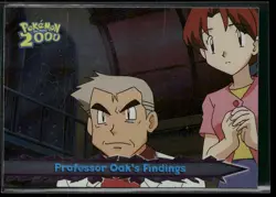 Professor Oak's Findings #29 Silver Foil - Topps Pokemon 2000 Movie Blue Logo NM - Image 1