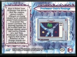 Professor Oak's Findings #29 Silver Foil - Topps Pokemon 2000 Movie Blue Logo NM - Image 2