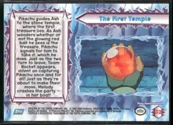 c #32 Silver Foil - Topps Pokemon 2000 Movie Blue Logo NM - Image 2