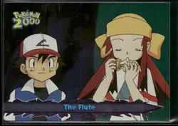 The Flute #61 Silver Foil - Topps Pokemon 2000 Movie Blue Logo NM - Image 1