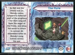 The Flute #61 Silver Foil - Topps Pokemon 2000 Movie Blue Logo NM - Image 2
