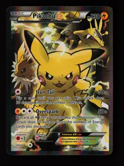 Pikachu EX XY124 Holo XY Promos Pokemon Card - Image 1