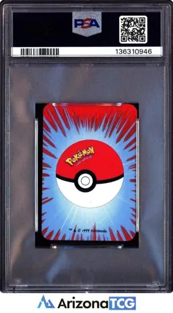 Pokemon 1999 Hypno Red 9 Of Clubs Bicycle Pokemon Mini Playing Cards NM-MT PSA 8 - Image 2
