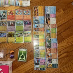 Pokemon Bulk Lot 200 Cards 70 HOLOS REV HOLO Ascended Heroes White Flare Bulk - Image 2