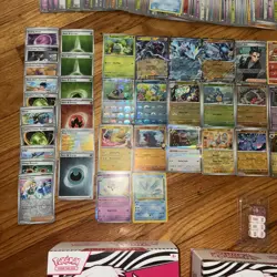 Pokemon Bulk Lot 200 Cards 70 HOLOS REV HOLO Ascended Heroes White Flare Bulk - Image 4