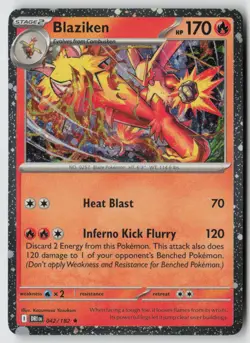 Blaziken (Cosmos Holo) 042/182 - Miscellaneous Cards & Products Holo - PTCG - Image 1