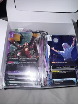 300 Gundam TCG Cards Bulk Lot - Phantom Aria [GD04] - C/U/R -10 GUARENTEED RARES - Image 1