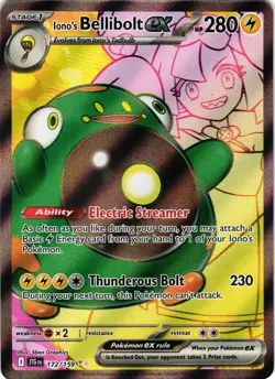 SV: Scarlet & Violet Promo Cards #194 Iono's Bellibolt ex - Image 1