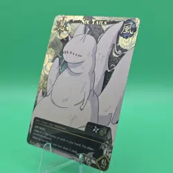 Naruto CCG Super Rare Foil: Six Tails 1143 1st Edition Card - Image 2