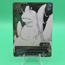 Naruto CCG Super Rare Foil: Six Tails 1143 1st Edition Card - Image 3