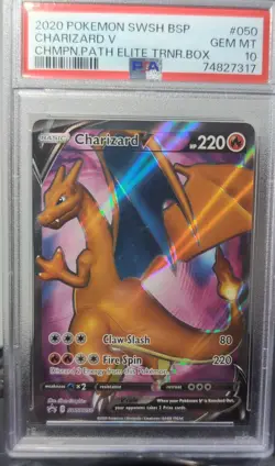 Charizard V SWSH050 SWSH: Sword & Shield Promo Cards Holo - Image 1