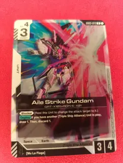 Aile Strike Gundam Participant Foil - GD03-072 R - Gundam TCG Card Game - Image 1