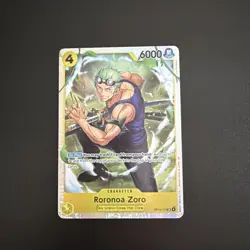 ✨ Roronoa Zoro OP15-113 SR One Piece Card English - Image 1