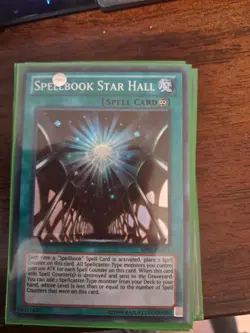 Yugioh Spellbook Star Hall AP03-EN011 Super Rare NM - Image 1