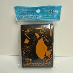 Charizard Japanese Pokemon Center Card Sleeves (64). USA Seller. - Image 1
