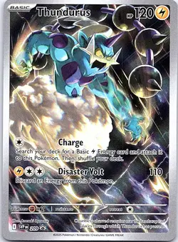 Thundurus Holo Promo SV: Scarlet & Violet Promo Cards 209 NM - Image 1