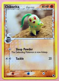Chikorita~Cute Pokemon Cards~ Clay Art Collection~ Yuka Morii Gallery - Image 1