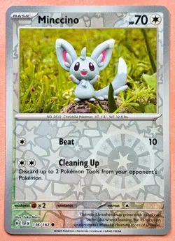 Minccino~Cute Pokemon Cards~ Clay Art Collection~ Yuka Morii Gallery - Image 1