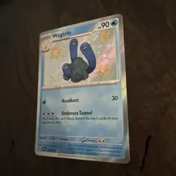 Wugtrio - 122/091 - Pokemon Paldean Fates Shiny Rare Card MINT - Image 2