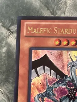 Yugioh Malefic Stardust Dragon JUMP-EN043 Ultra Rare Limited Edition NM - Image 2