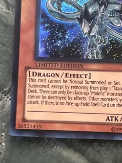 Yugioh Malefic Stardust Dragon JUMP-EN043 Ultra Rare Limited Edition NM - Image 5