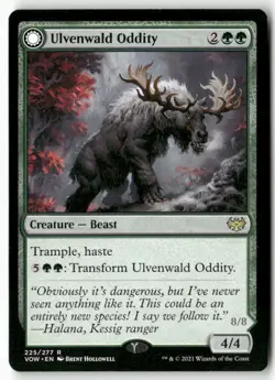 Ulvenwald Oddity 225 Rare Innistrad: Crimson Vow Magic: The Gathering Near Mint - Image 1