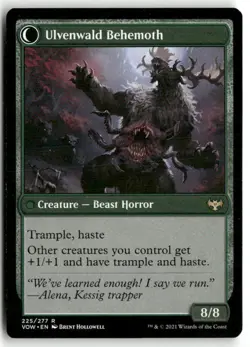 Ulvenwald Oddity 225 Rare Innistrad: Crimson Vow Magic: The Gathering Near Mint - Image 2