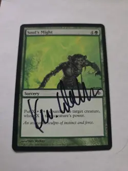 Soul's Might Artist Proof SIGNED By Kev Walker Magic The Gathering - Image 1