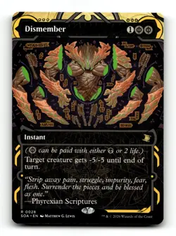 Dismember 28 Secrets of Strixhaven: Mystical Archive Magic: The Gathering NM - Image 1