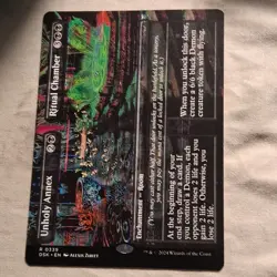 Unholy Annex / Ritual Chamber X 1 - Rare Enchantment - MTG - DSK 0339 - NM+ - - Image 1