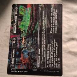 Unholy Annex / Ritual Chamber X 1 - Rare Enchantment - MTG - DSK 0339 - NM+ - - Image 2