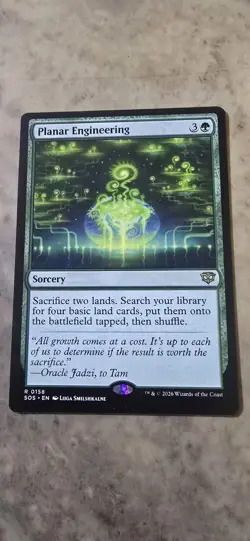 Planar Engineering Secrets of Strixhaven Regular Sorcery MTG NM - Image 1