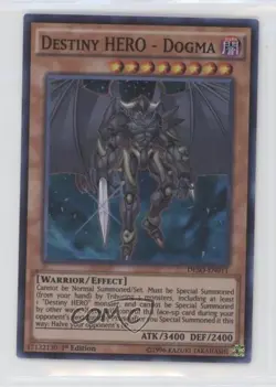 Super Rare - Destiny HERO - Dogma 1st Ed. YuGiOh Soldiers #DESO-EN011 - Image 1