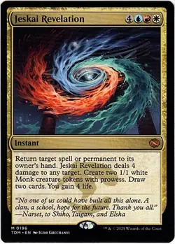 MTG Tarkir Dragonstorm Jeskai Revelation (Mythic) - Image 1
