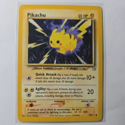 TCG Pokemon Pikachu 70/111 Neo Genesis Unlimited NM-MINT - Image 1