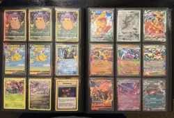 Pokemon Vintage & Modern Binder Collection Holos Rares, LP - NM/Mint 179 Cards - Image 4