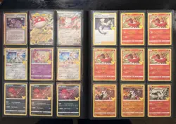 Pokemon Vintage & Modern Binder Collection Holos Rares, LP - NM/Mint 179 Cards - Image 5