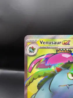Venusaur ex 182/165 Scarlet & Violet: 151 Ultra Rare Full Art Holo Pokemon NM - Image 2