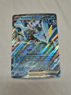 Pokemon SV Black Bolt Kyurem EX Card 28/086 Jumbo - Image 1