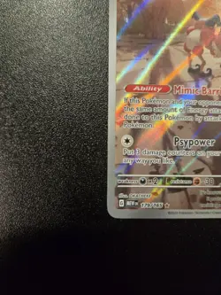 Mr. Mime 179/165 Pokemon 151 IR NM - Image 3