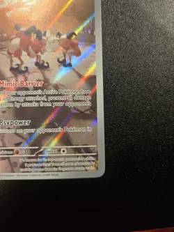 Mr. Mime 179/165 Pokemon 151 IR NM - Image 4