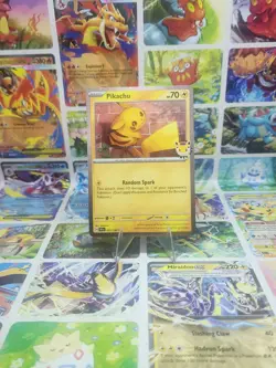 Pikachu 51/162, 2026 Pokemon Day Stamped Cosmos Holo Promo, Temporal Forces, NM - Image 2