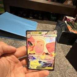 Pokemon Mega Clefable EX 320 Full Art Holo Fairy Ultra Rare Card - Image 1