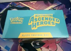 Pokemon Mega Evolution Ascended Heroes Elite Trainer Box EnglishTear In Top Side - Image 3